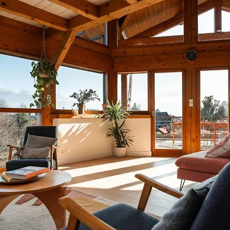 펜션 House Between And Mountains Stunning View *